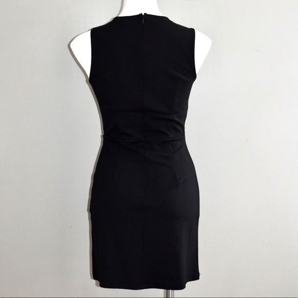 12th heart mini black dress stretch size 4 - Picture 2 of 7
